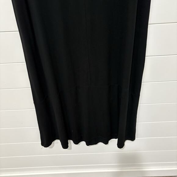 J. Jill | Dress Maxi Black Sleeveless Stretch Wearever- Size Medium Petite - Picture 3 of 7